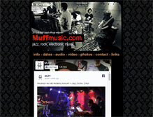 Tablet Screenshot of muffmusic.com